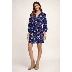 Women’s Floral Mini Dress Size Small Multicolor Print